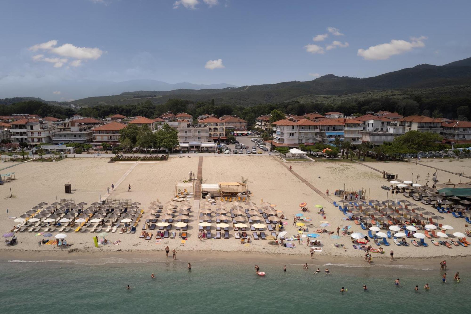 Agyra Seaview Hotel By Panel Hospitality Néoi Póroi Exteriér fotografie